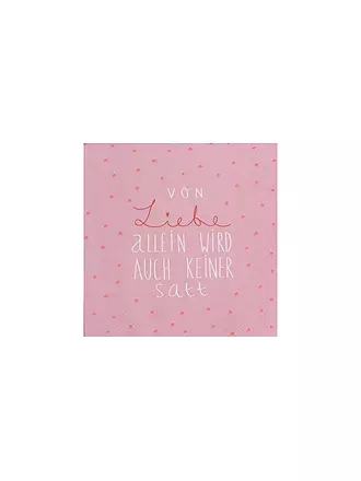 RAEDER | Lunch Servietten 33x33cm VON LIEBE ALLEIN | 